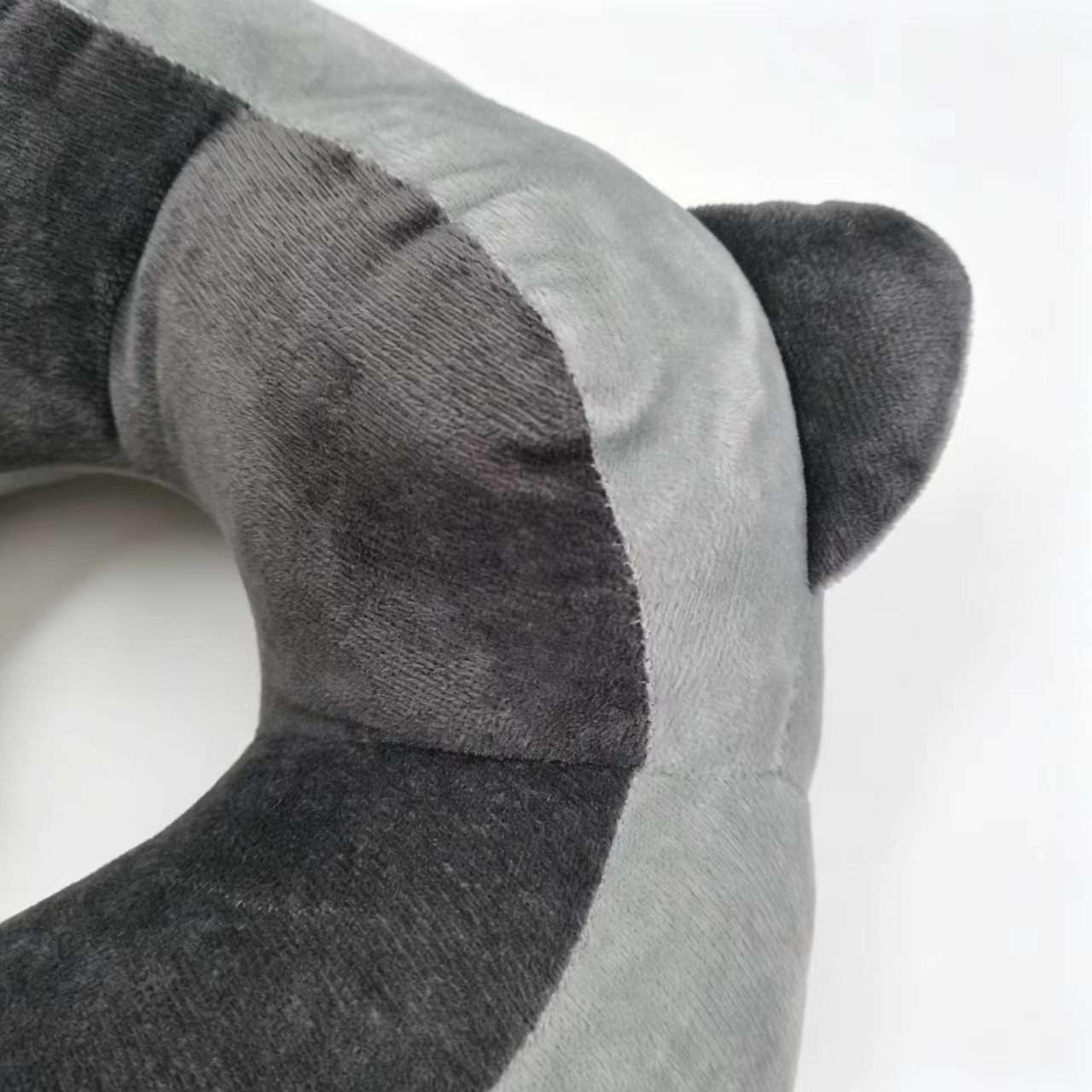 Cartoon Raccoon U Neck Pillow, Soft Plush Animal Travel Pillow With Ears, Comfort Neck…