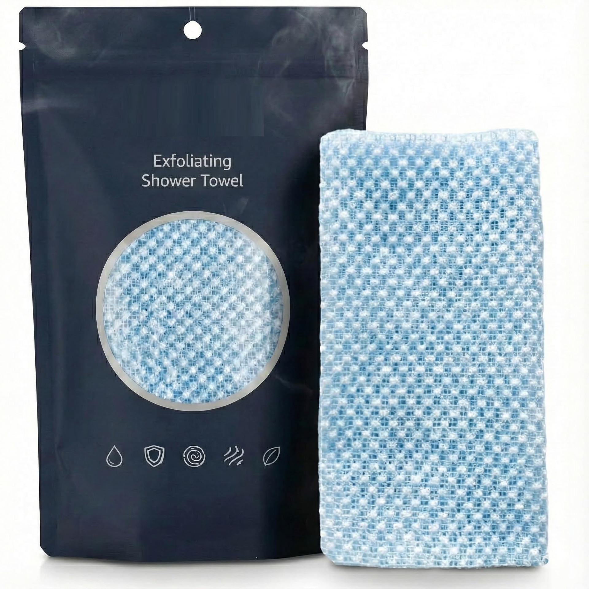 Bath Towel Cleanses The Skin Exfoliates And Leaves It Smooth And Soft