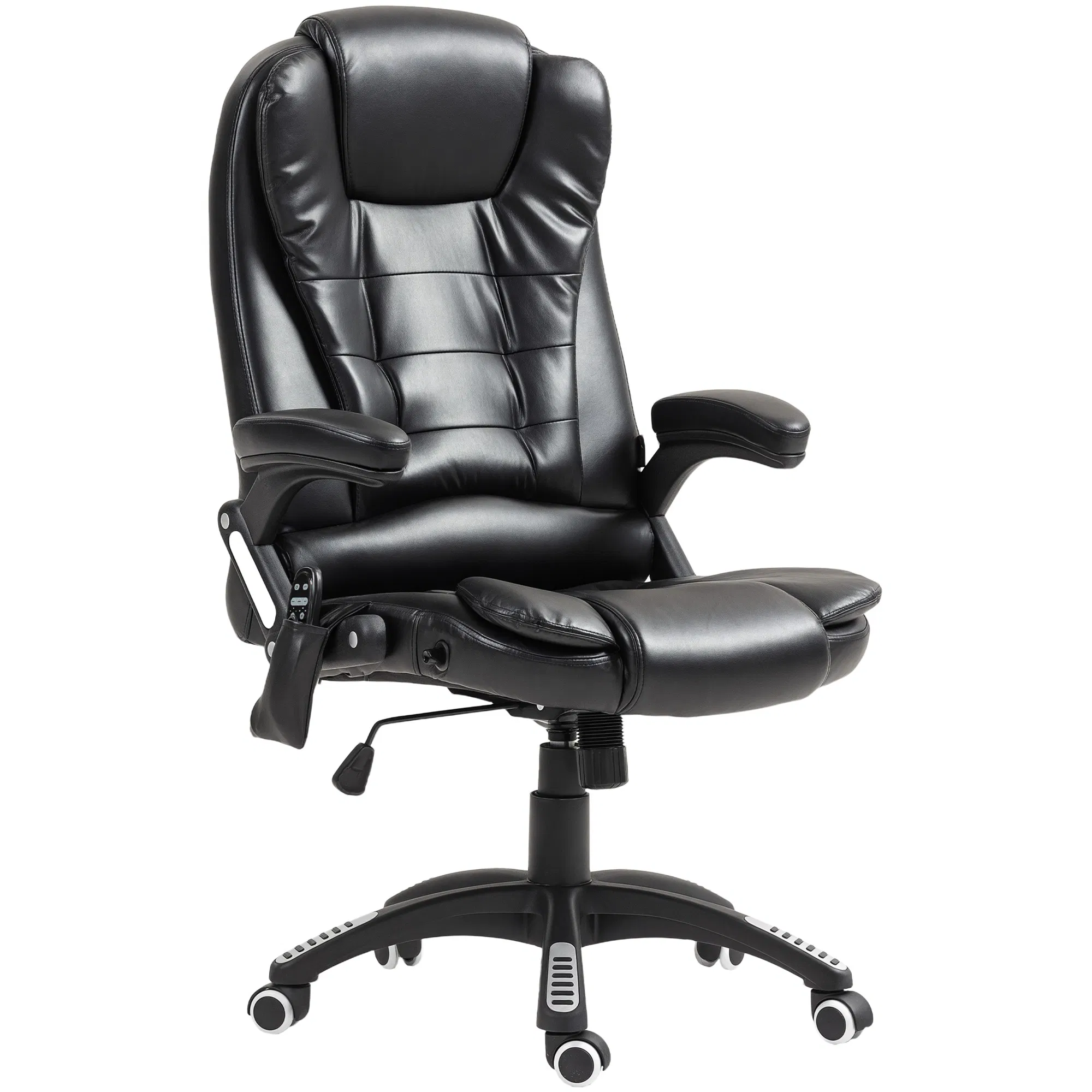 Reclining Massage Office Chair, Executive Office Chair with High Back, Swivel Wheels…