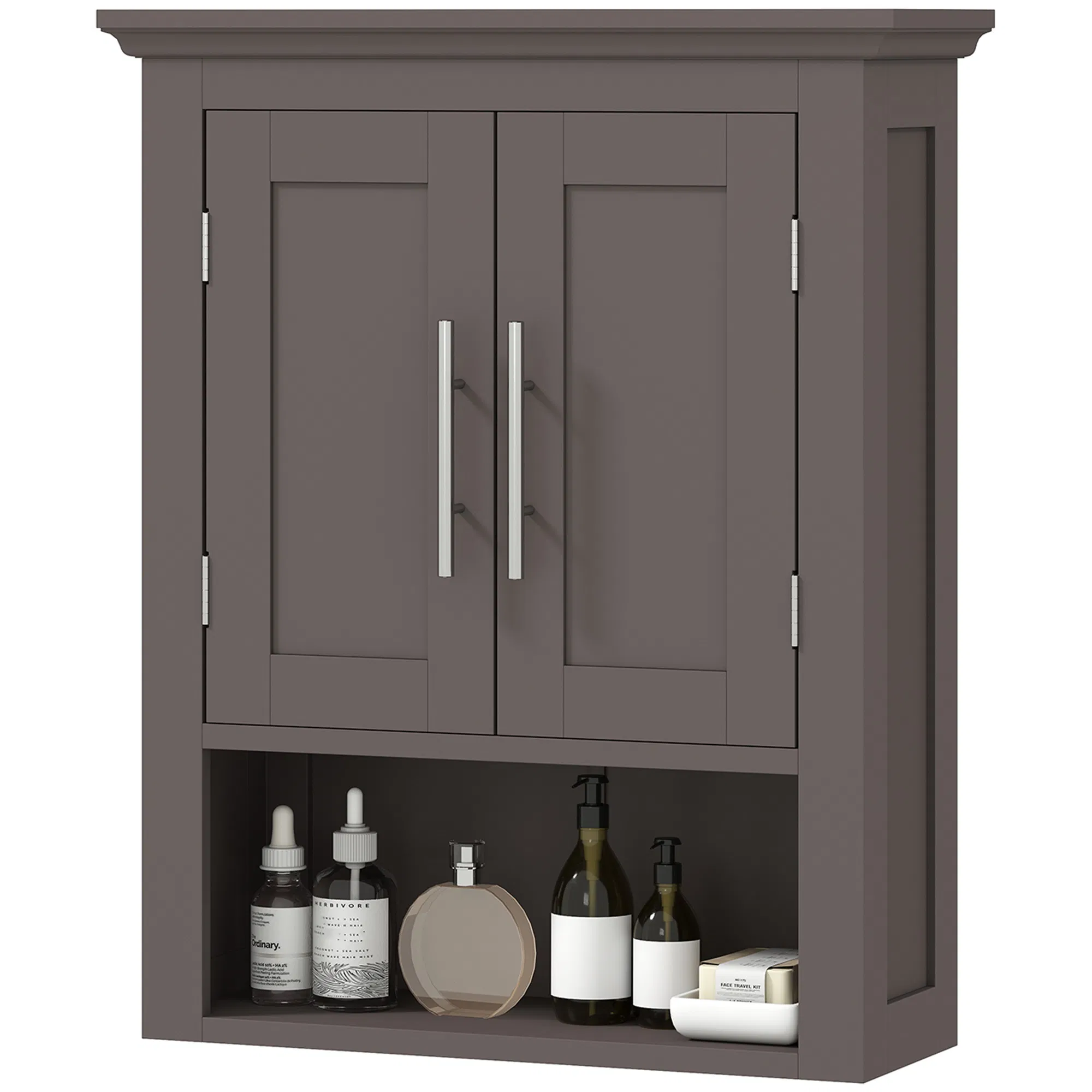 Bathroom Wall Cabinet, Medicine Cabinet, Toilet Storage Cabinet with Shelf for Living…