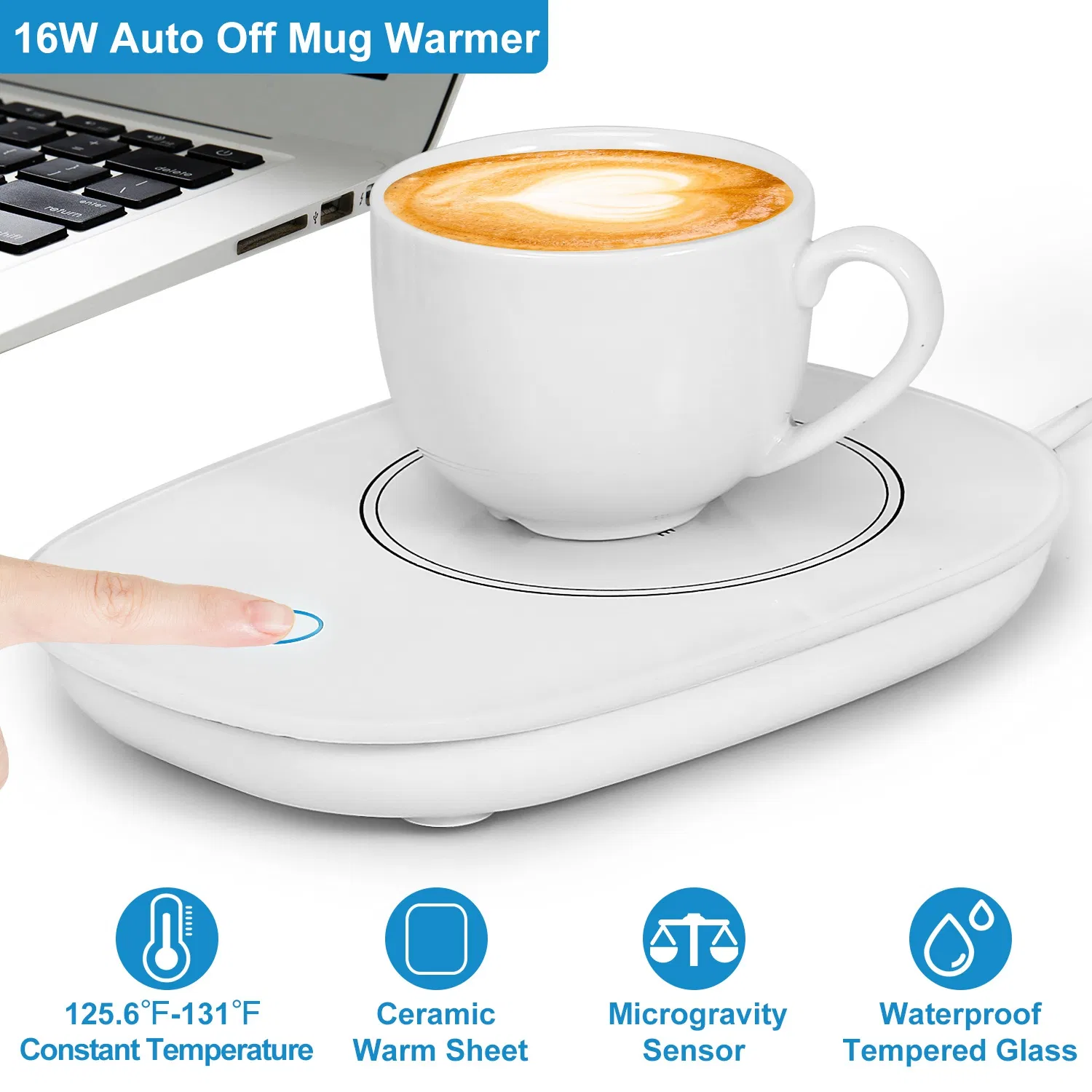 Coffee Mug Warmer Cup Warmer Auto Shut Off Coffee Tea Milk Electric Heater Pad Office…