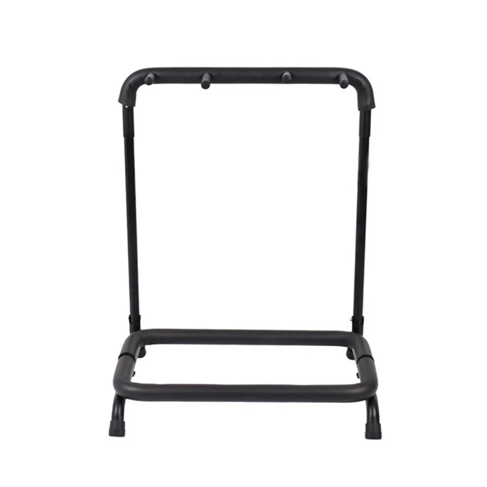 3-Slot Guitar Holder Rack Stand Black