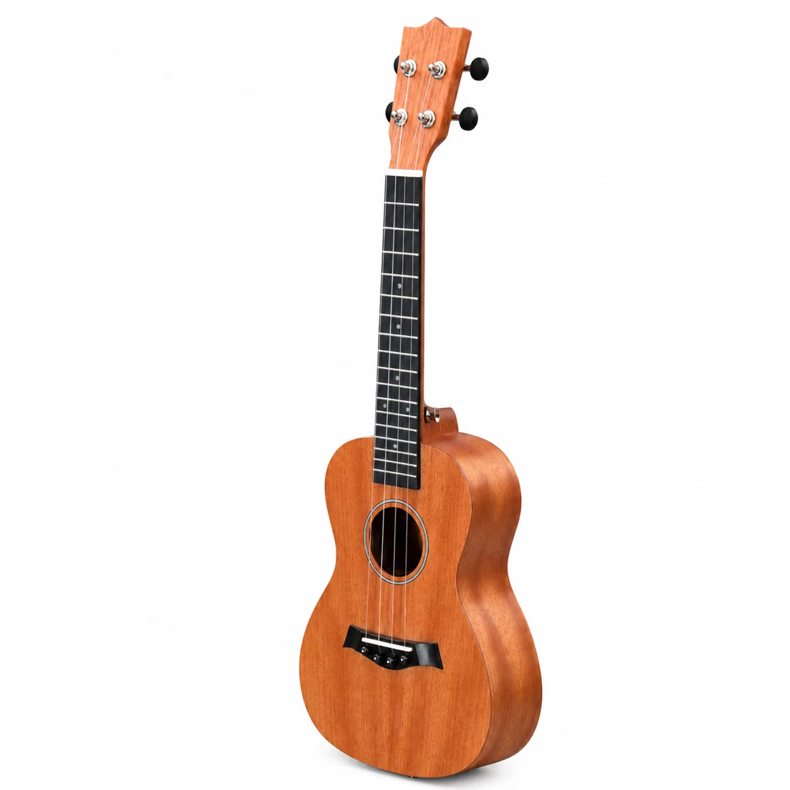 23in mahogany body rosewood fingerboard ukulele, cotton bag, capo, strap, picks*2…