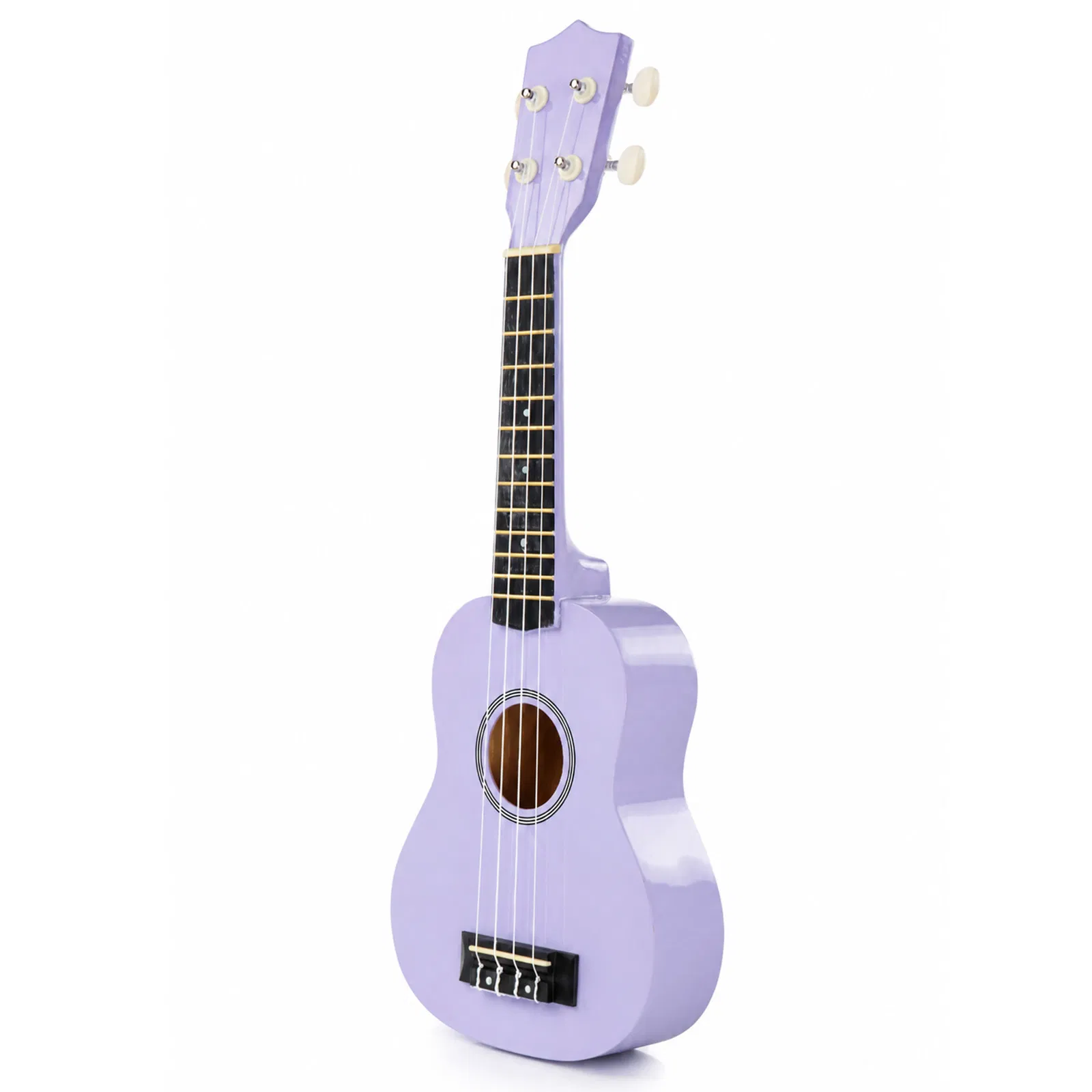 21in Linden wood body rosewood fingerboard ukulele, cotton bag, capo, strap, picks*2…