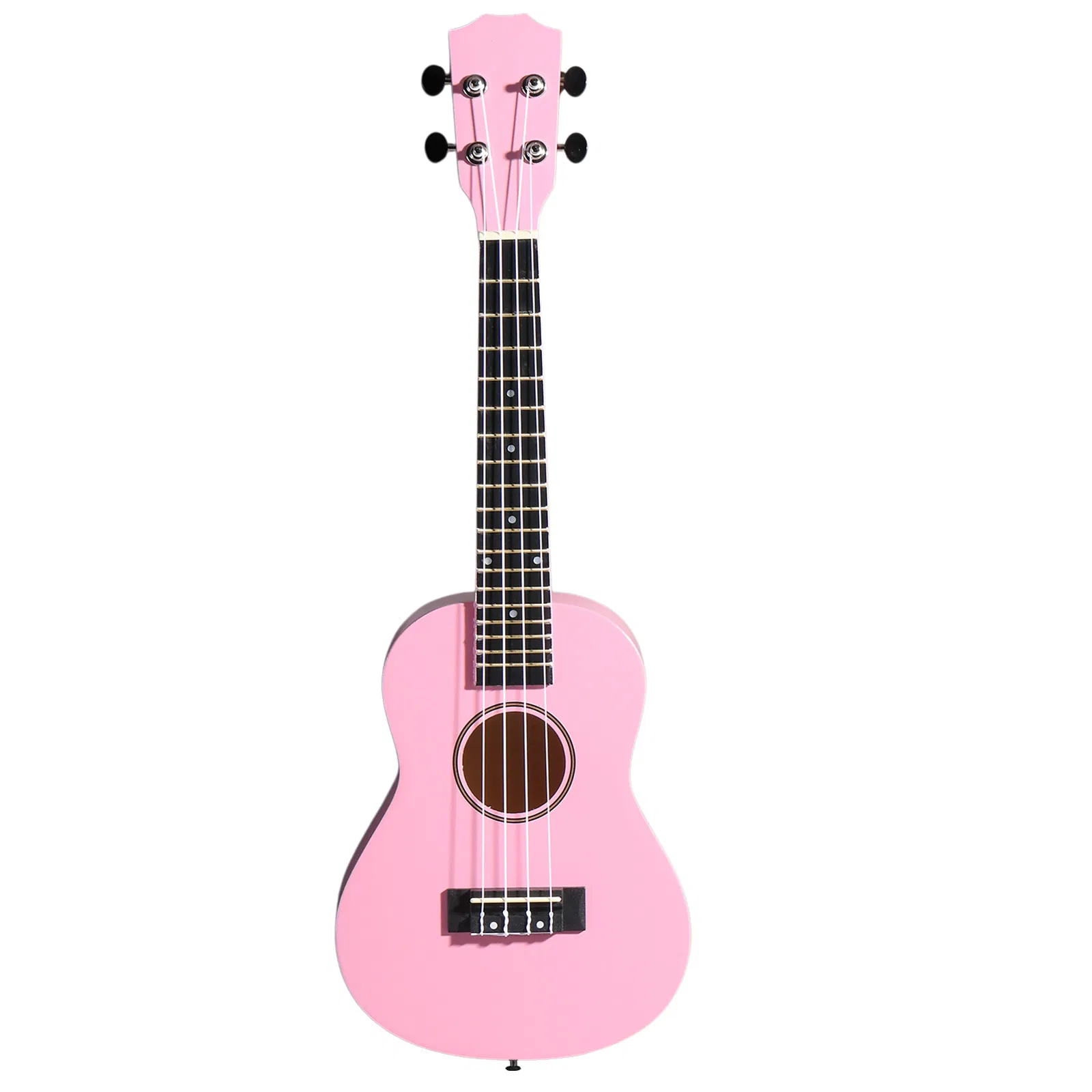 23in Linden wood body rosewood fingerboard ukulele, cotton bag, capo, strap, picks*2…