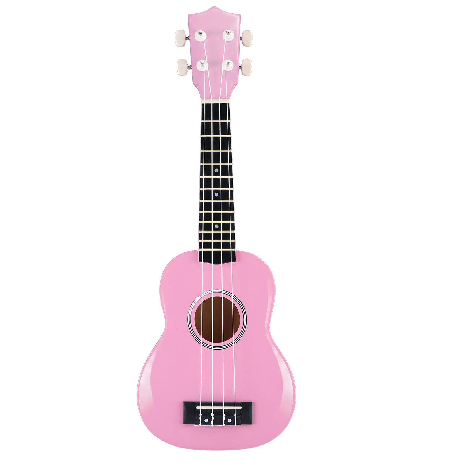 21in Linden wood body rosewood fingerboard ukulele, cotton bag, capo, strap, picks*2…
