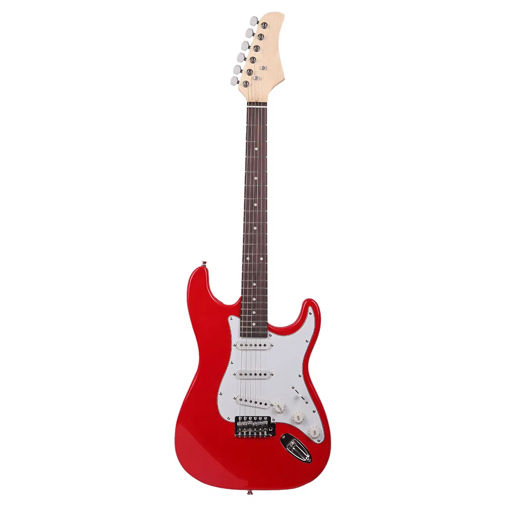 Rosewood Fingerboard Electric Guitar with Shoulder Strap / Guitar Bag / Picks / Cord…