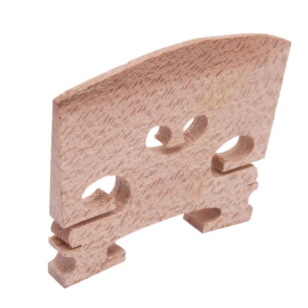 4-4 Maple Violin Bridge Wood-colored