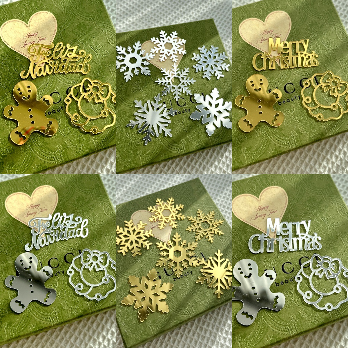 Christmas Cupcake Decorating Party Supplies
