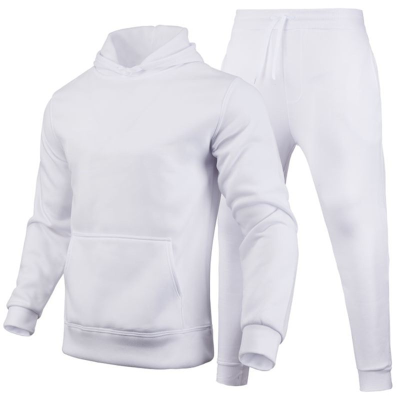 Women's Casual Versatile Solid Color Hoodie Set