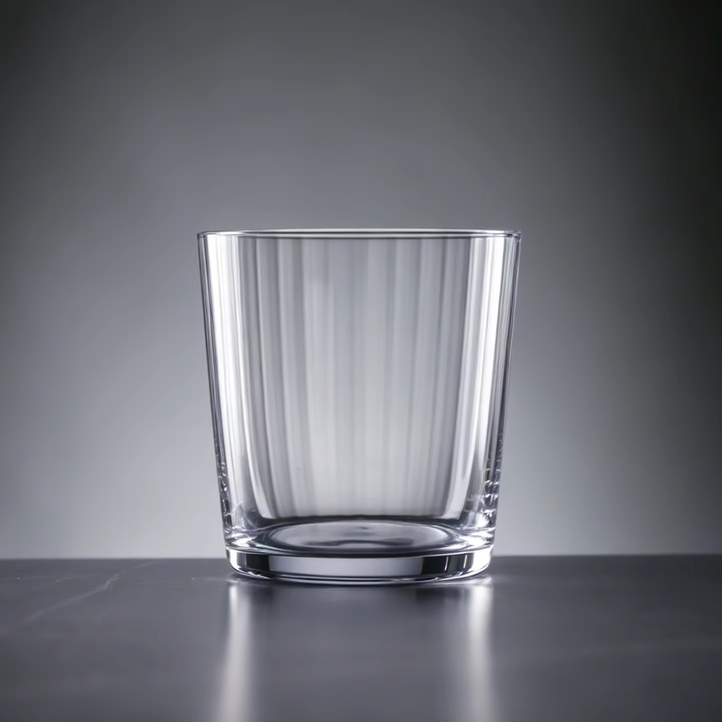Premium, Sophisticated Striped Classic Whiskey Glass