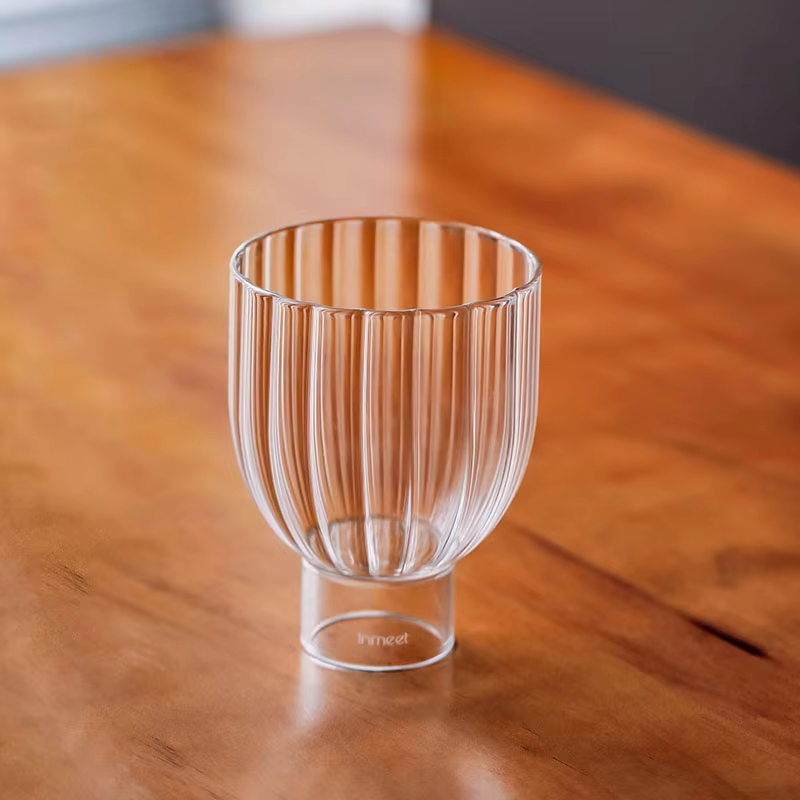 Striped Juice Glass High-quality And Stylish