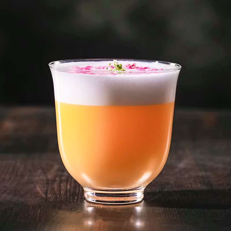 Kung Fu Tea Series Chinese-Style Cocktail Glass Crystal Classic Glass