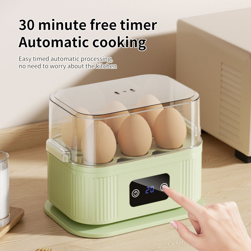 Multifunctional Mini Egg Cooker & Breakfast Egg Steamer For Student Dorm & Home Kitchen…