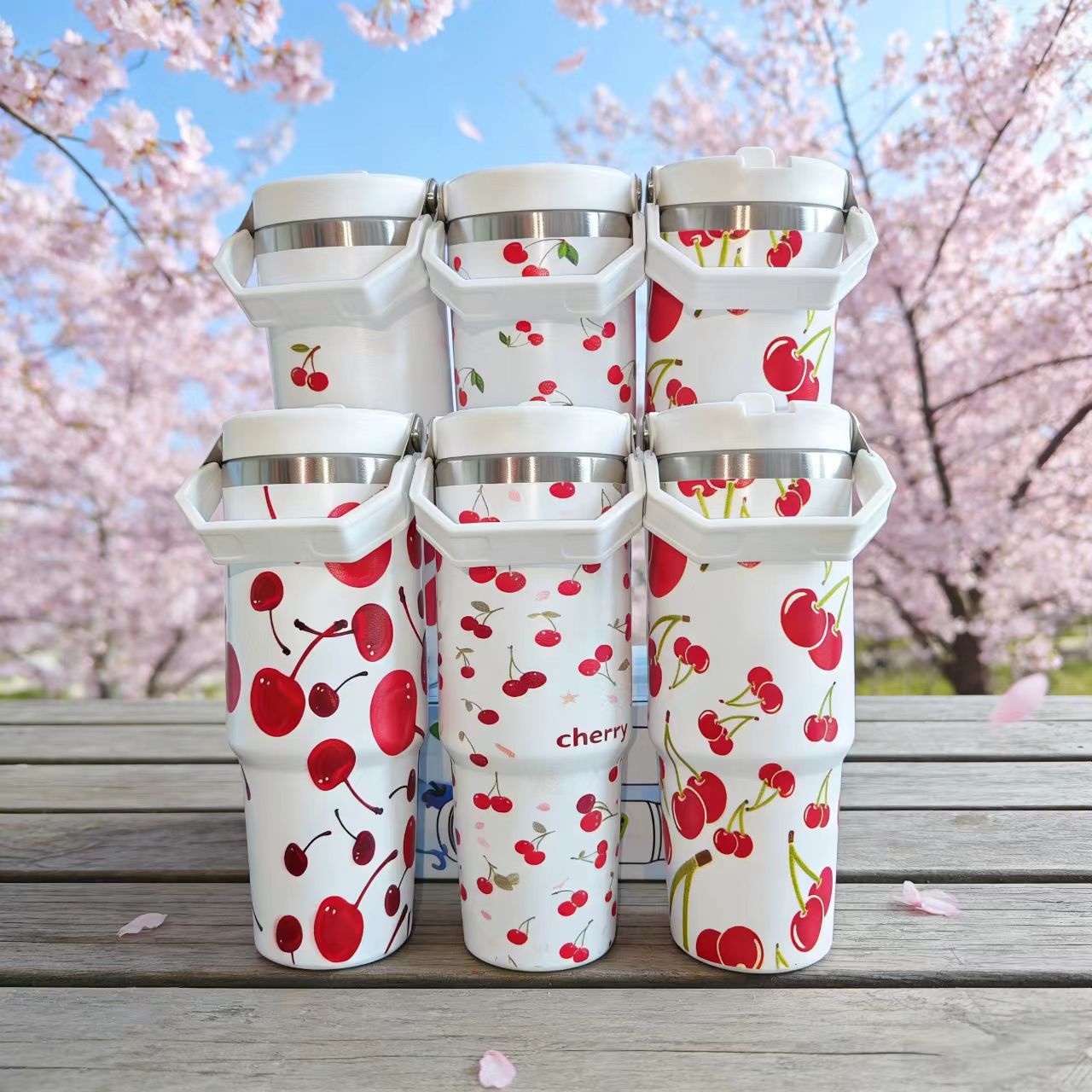 304 Stainless Steel Vacuum Insulated Cup With Handle