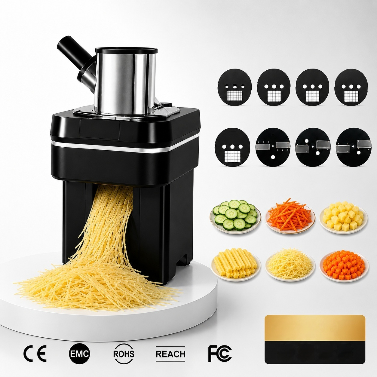 Commercial Multi-function Electric Vegetable Slicer