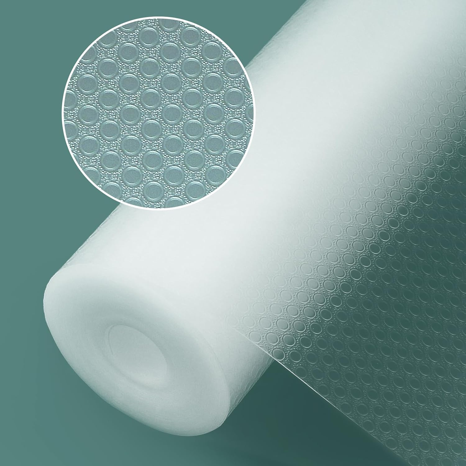 Shelf Liners Non-Adhesive Drawer Liner Waterproof Oil-Proof EVA Cabinet Fridge Liner…