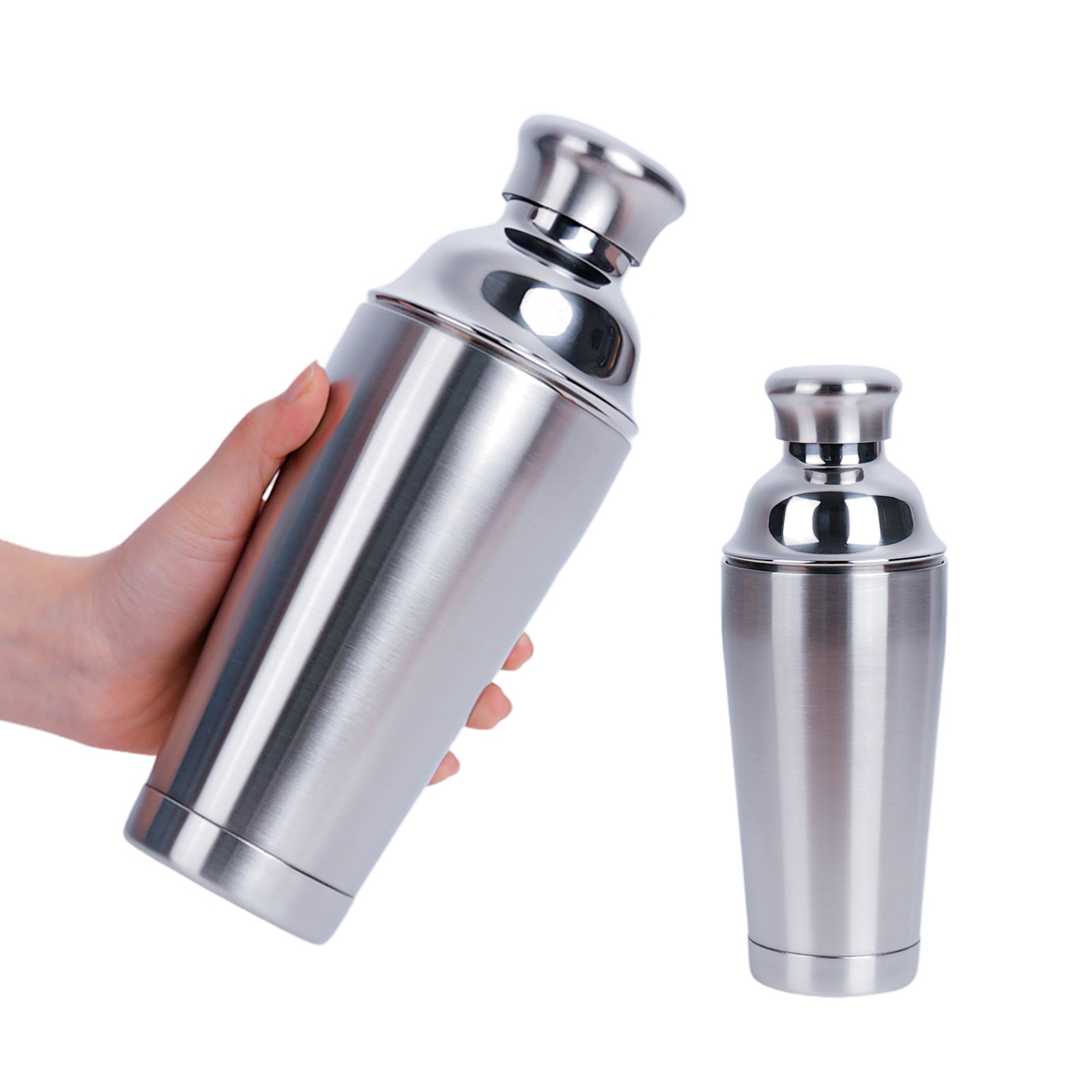 Double Layer Vacuum Stainless Steel Cocktail Shaker, Complete Set Of Bar Tools, Cocktail…