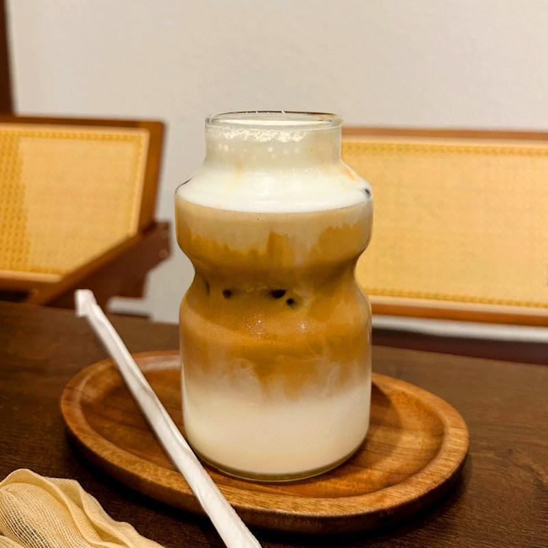 Heat-resistant High-borosilicate Retro Transparent Uniquely Shaped Water Cup