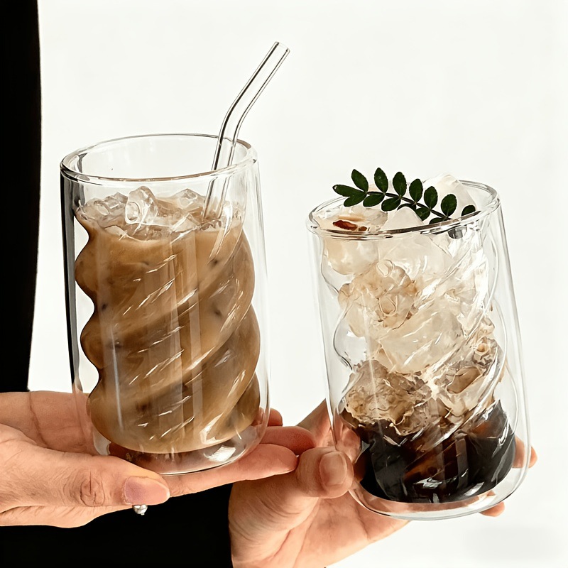 High-temperature-resistant High-borosilicate Double-walled Glass Cup