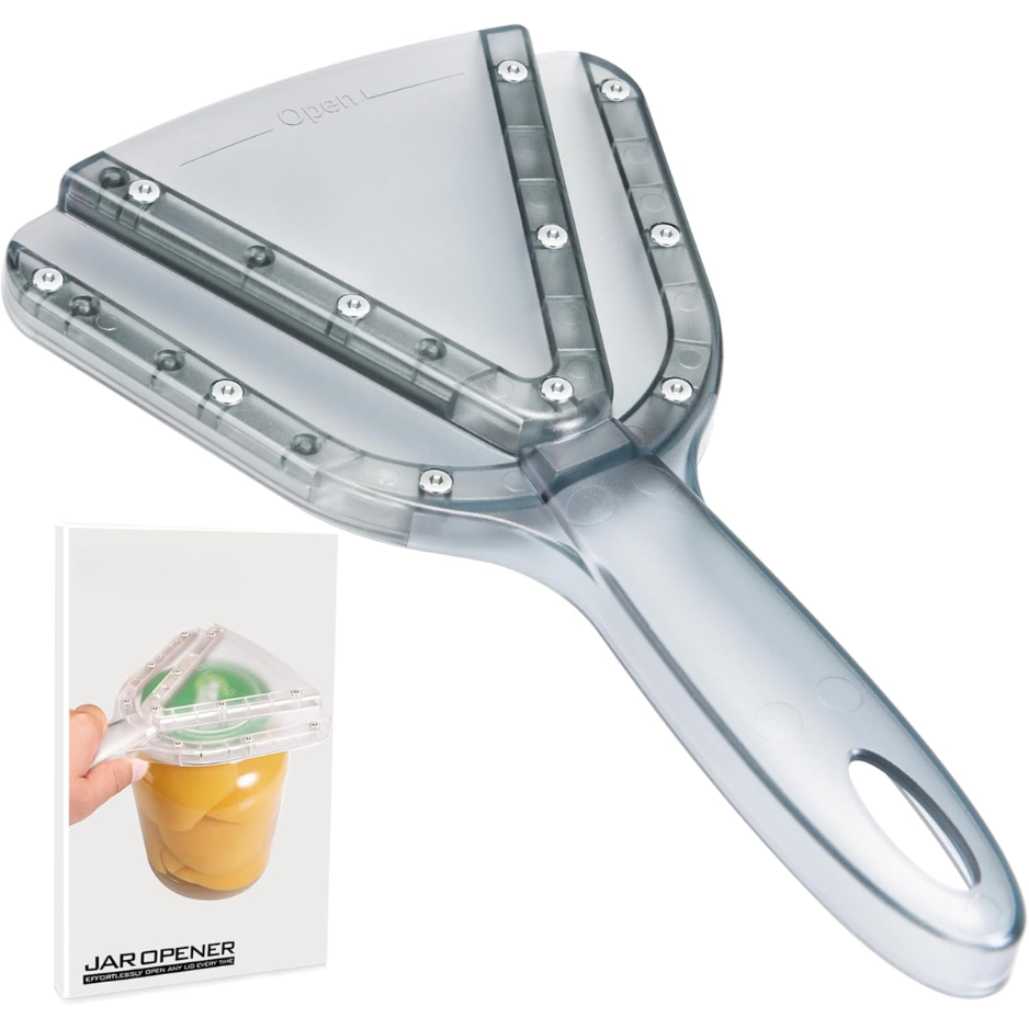 Patented Jar Opener For Weak Hands Seniors And Easy Lid Opening