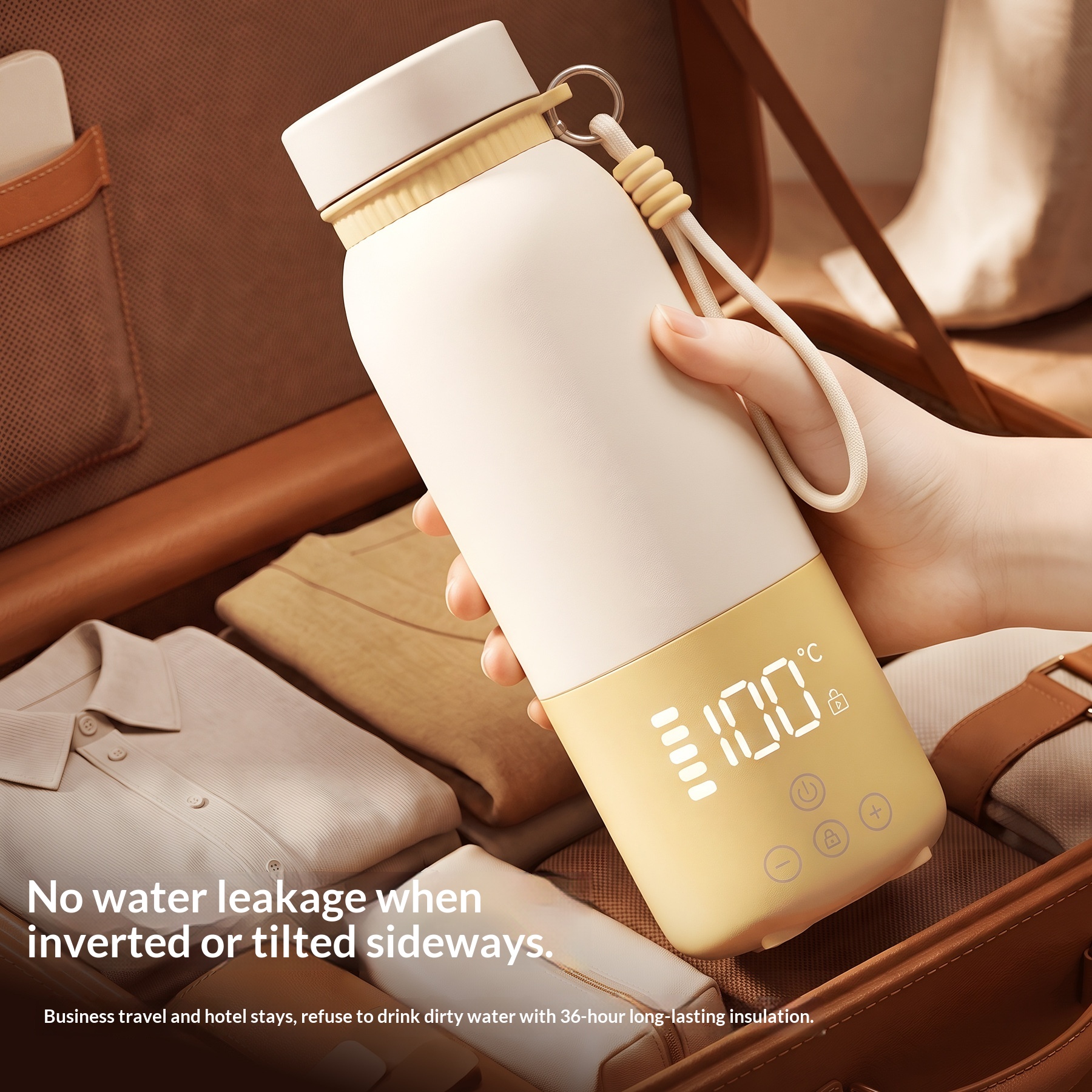 Car-mounted Outdoor Travel Baby Constant-temperature Kettle