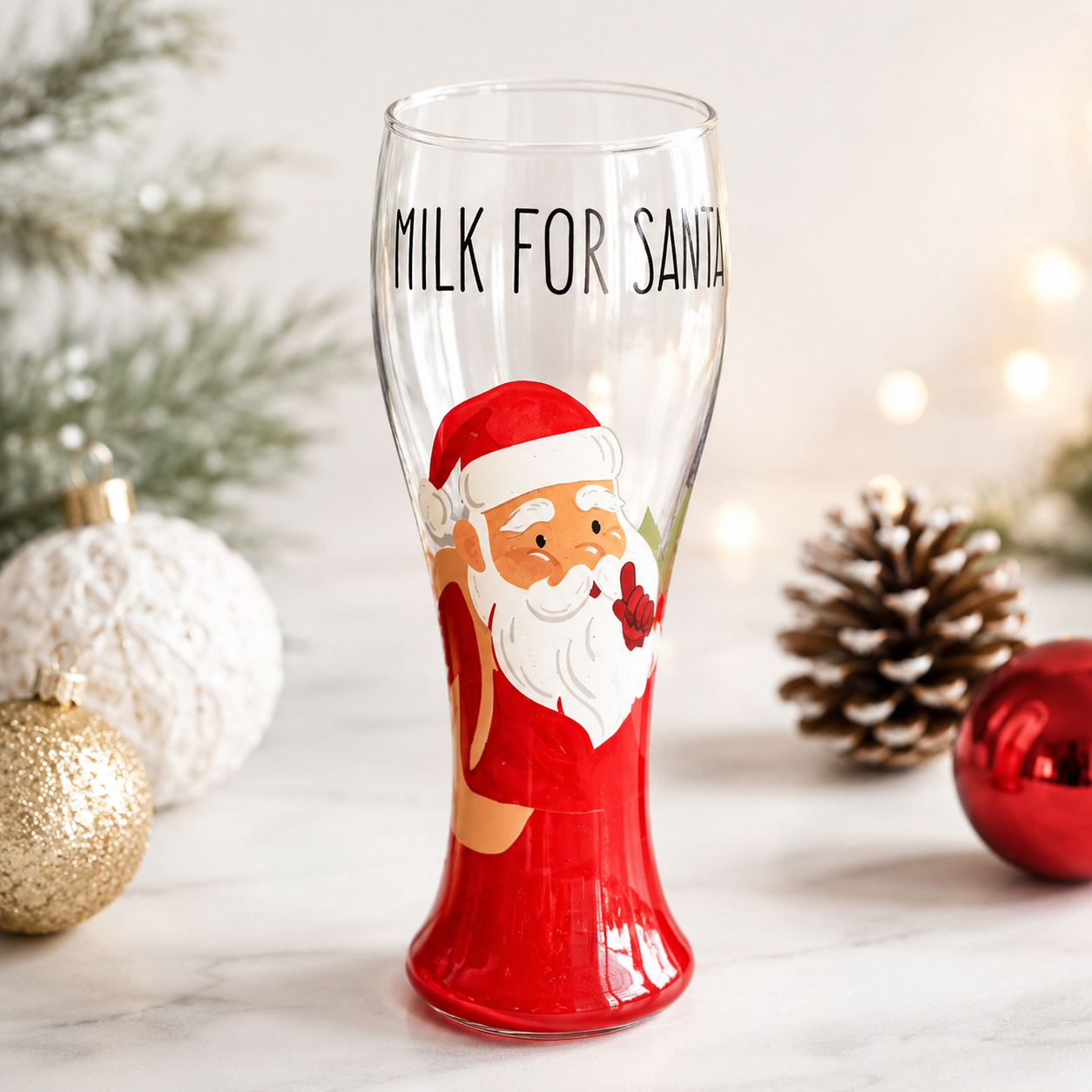 Bar And Home-use Universal Christmas-themed Beer Mug