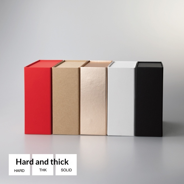 Solid-color Magnetic Flip-top Folding Box