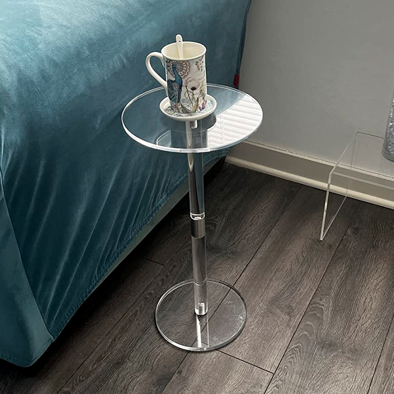 Acrylic Round Transparent Small Coffee Table
