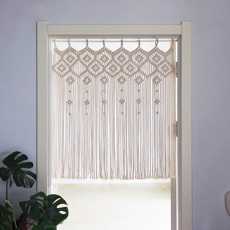 Bohemian Hand-woven Door Curtain Tapestry