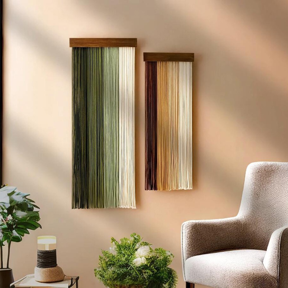 Tassel Handcrafted Wall Tapestry Nordic Home Decor