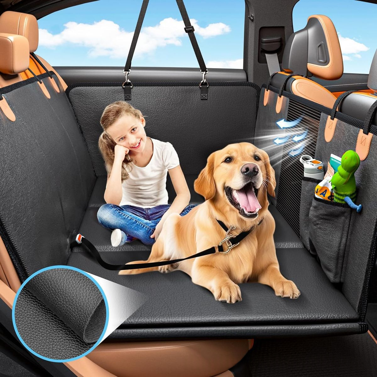 Waterproof Car Seat Cover For PetsDogs