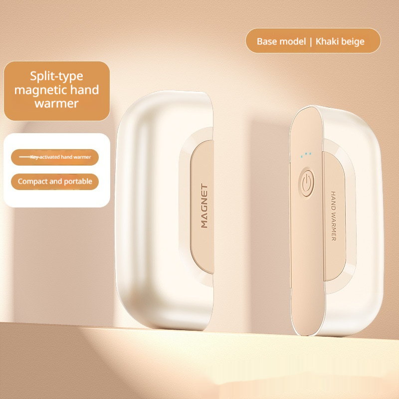 Portable, Detachable Hand Warmer With Charging Function