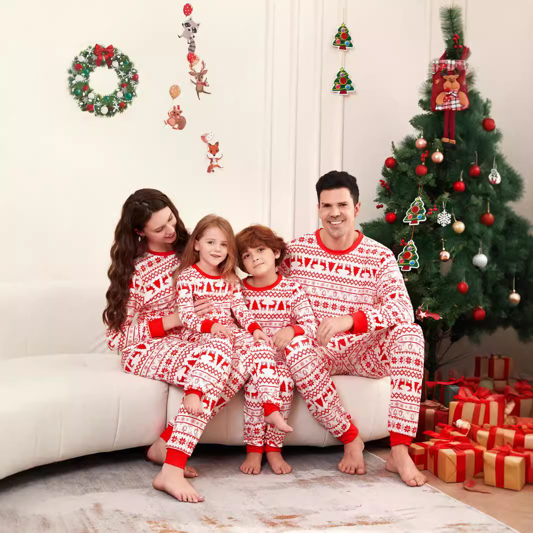 Autumn Winter European And American Style Loungewear Pajama Set