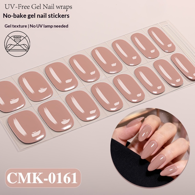 No-bake Gel Nail Stickers For Women