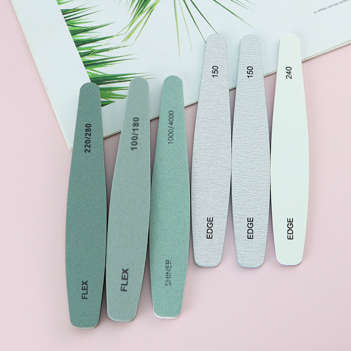 Nail Art Tool Sponge File For Polishing And Buffing Nails