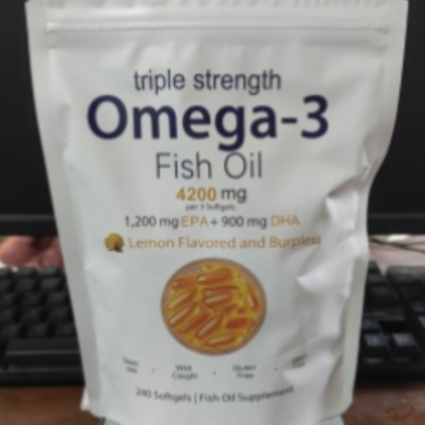 Capsules Of Fish Oil