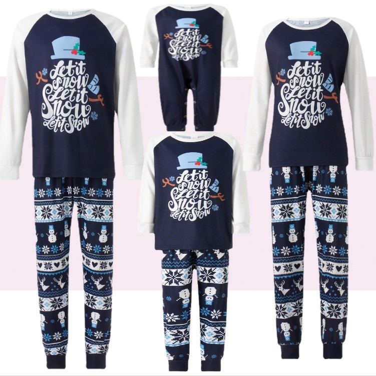 Year Parent-child Outfits Autumn Wear For Family Of Three Or Four Long-sleeve Christmas…