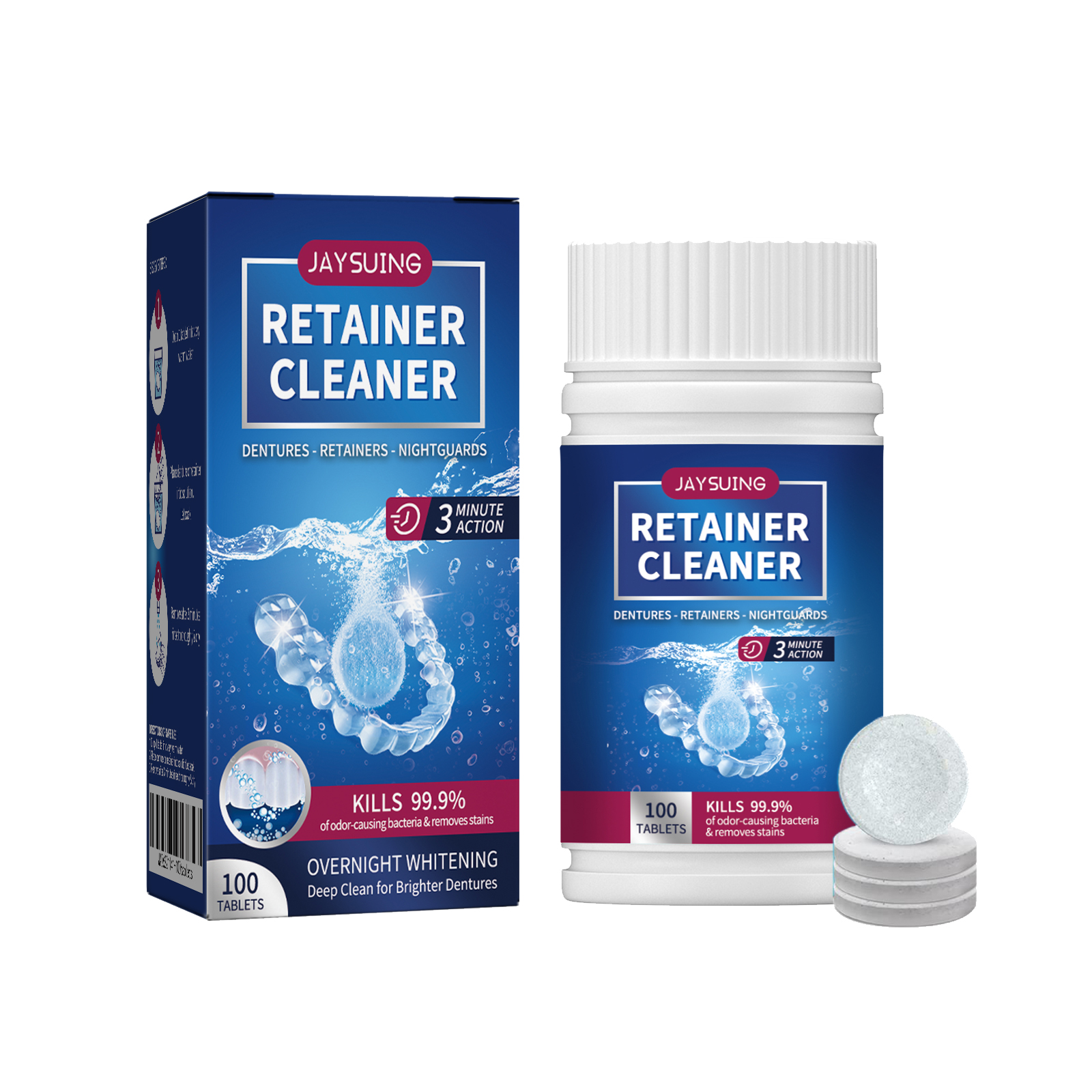 Dental Implant Cleaning Tablets 1 00 Tablets Per Box