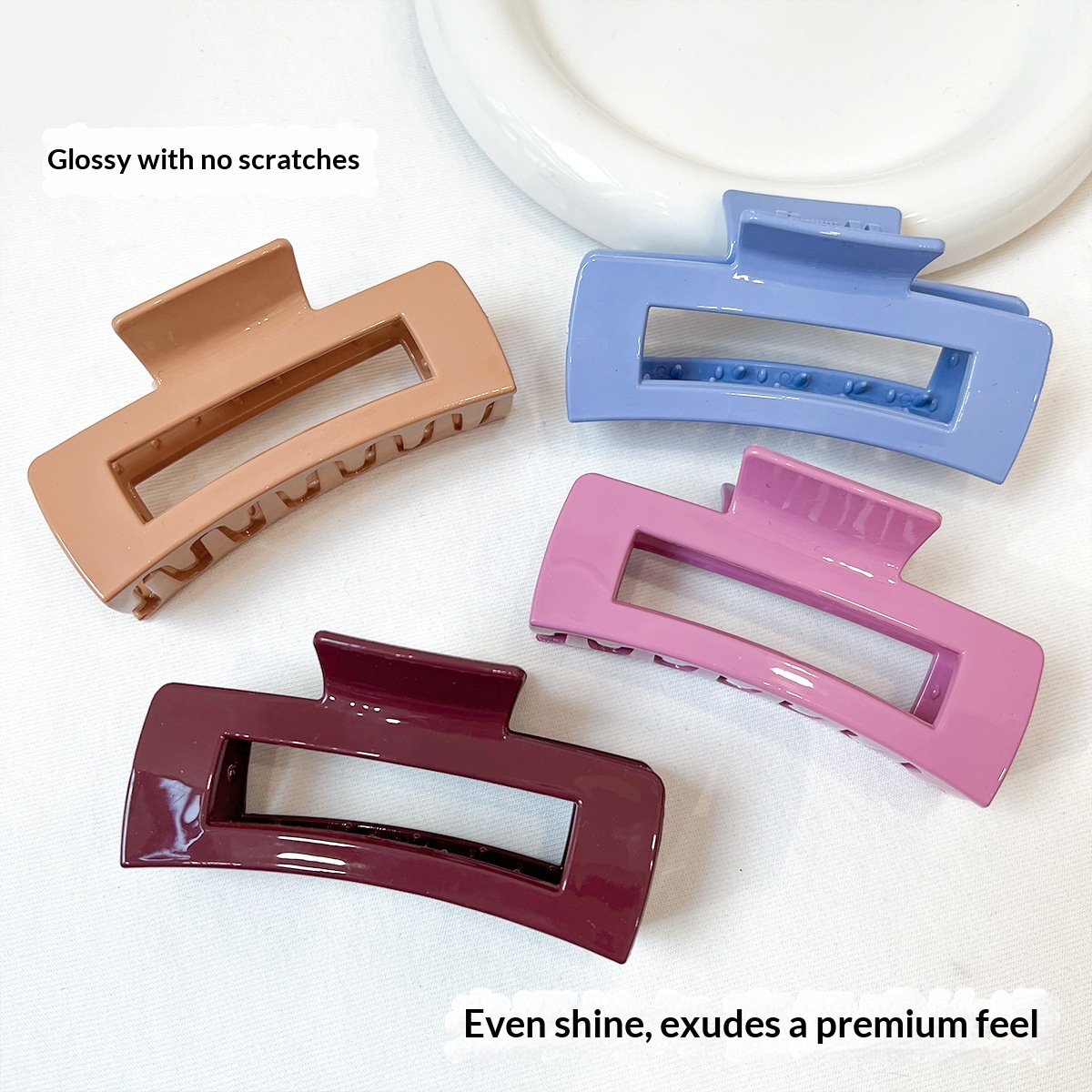 Women's Casual Silicone Shark Clip