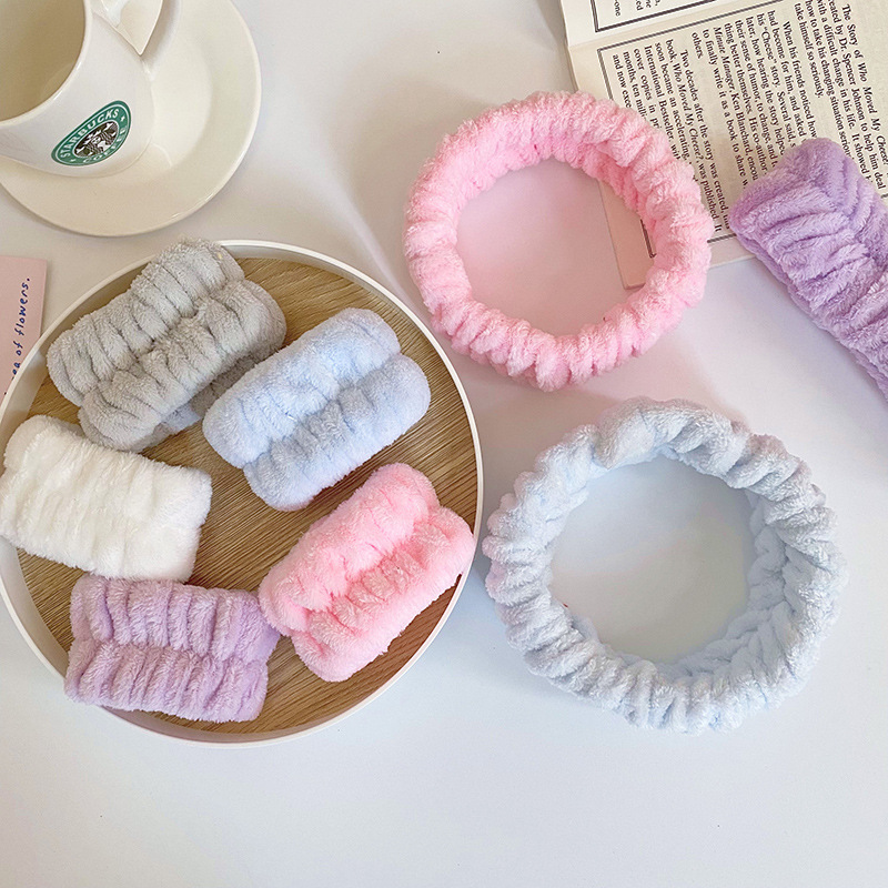 Women's Fleece Headband And Wristband Set