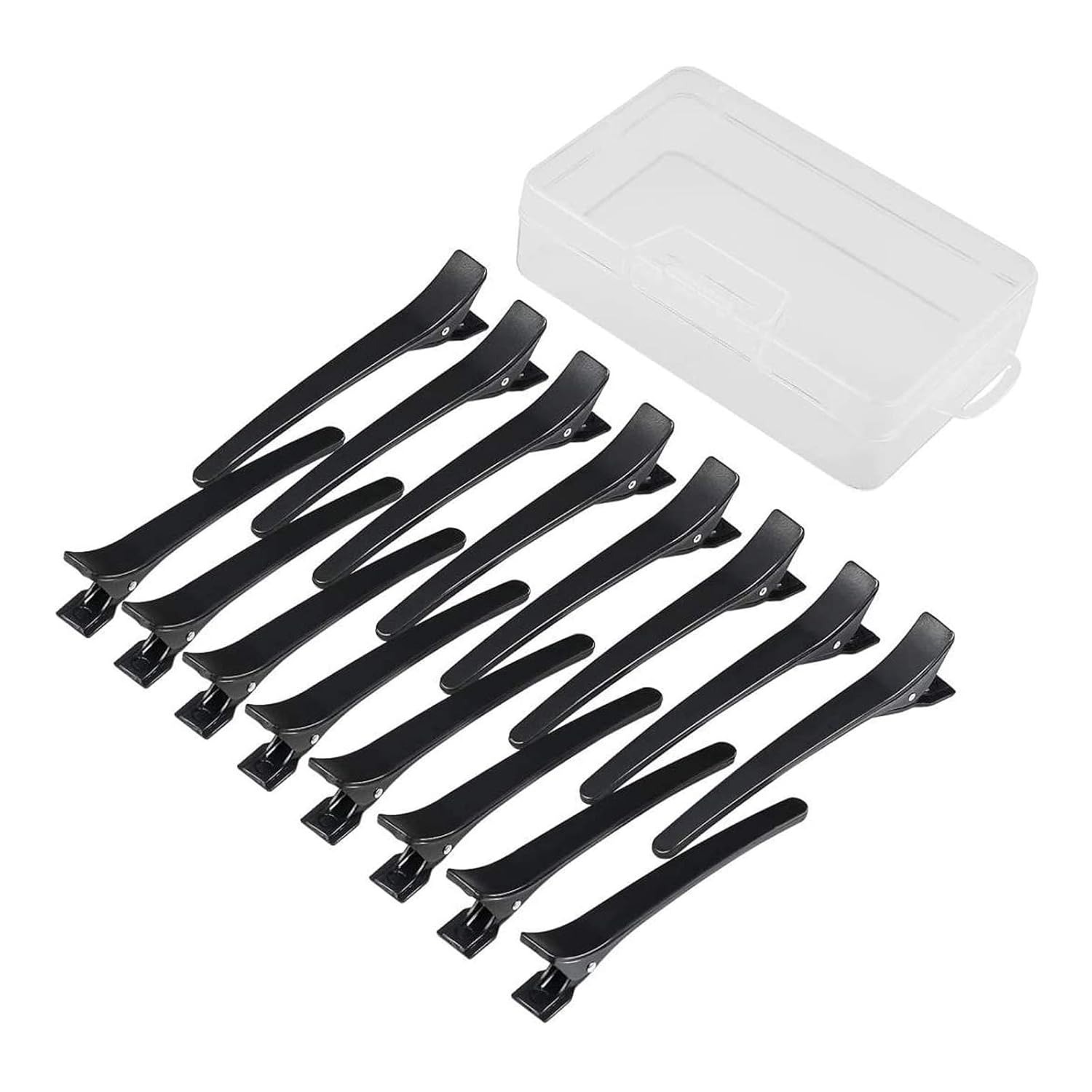 Party Gifts: Black Hair Clip, 16-Segment Clips, For Hairdressers, Hair Clip For Women