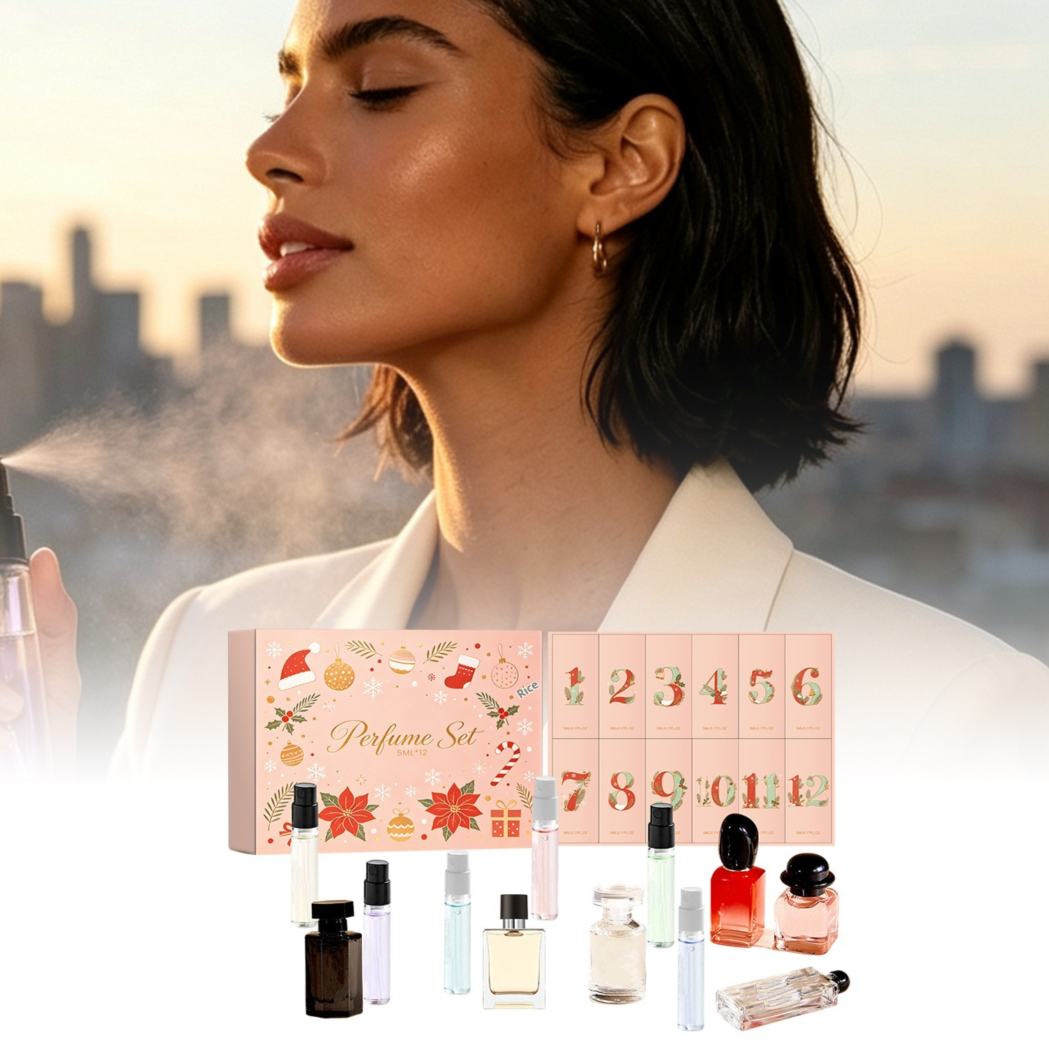 Portable Perfume Spray Set
