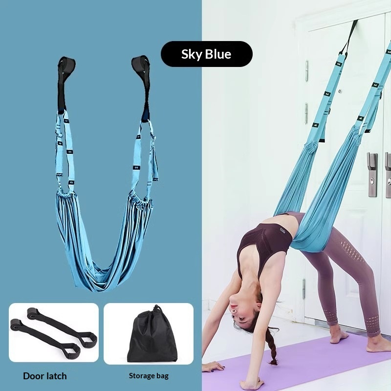 Aerial Yoga Sling Home Yoga Rope Splits Handstand Waist Training Equipment Door Hanging…