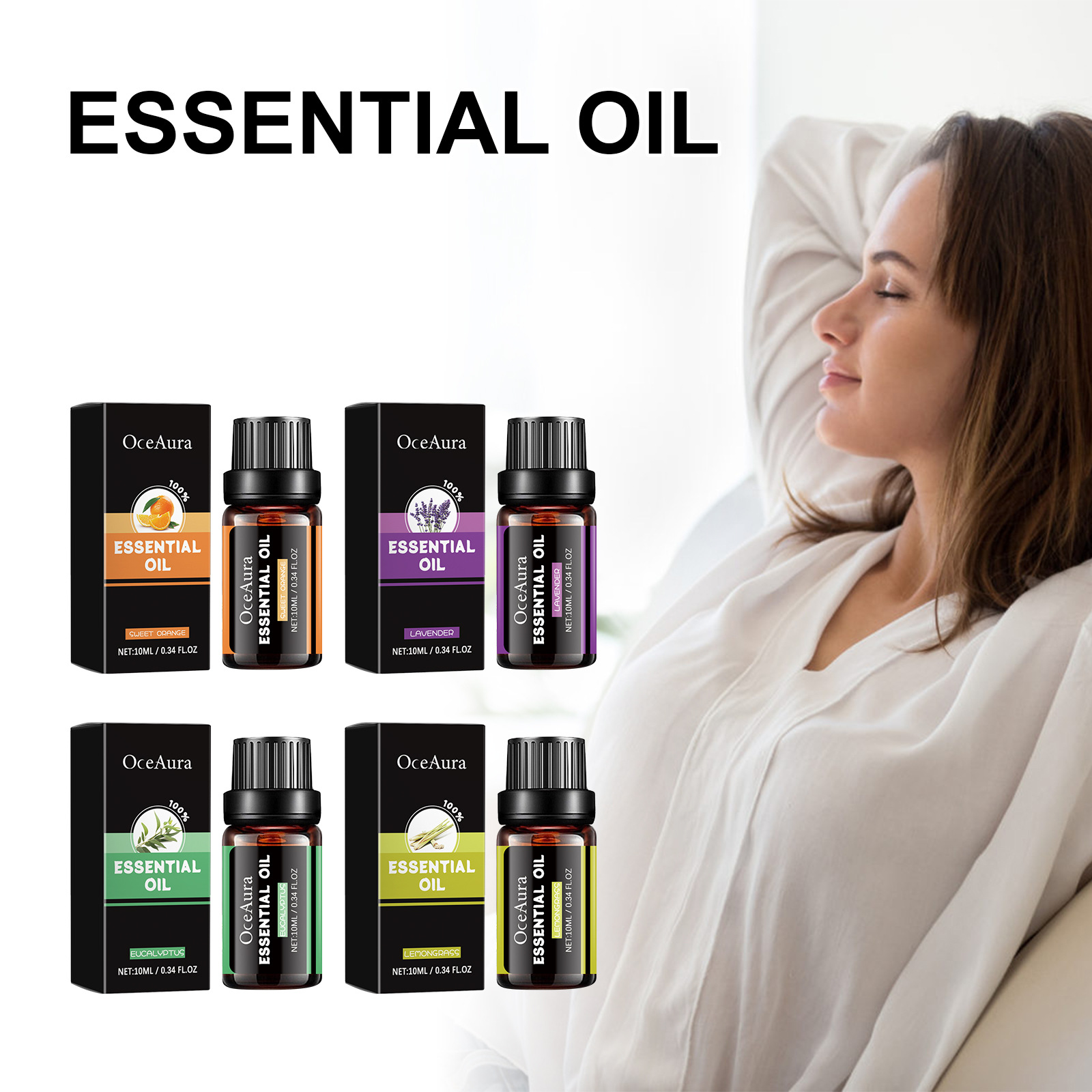OceAura Plant Essential Oil Series