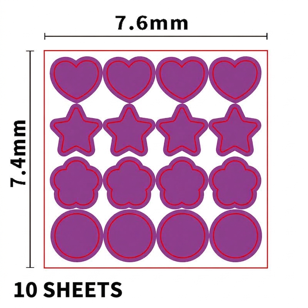 Sunscreen Stickers, UV Sensor Stickers, Waterproof Children's Sunscreen Reminders…