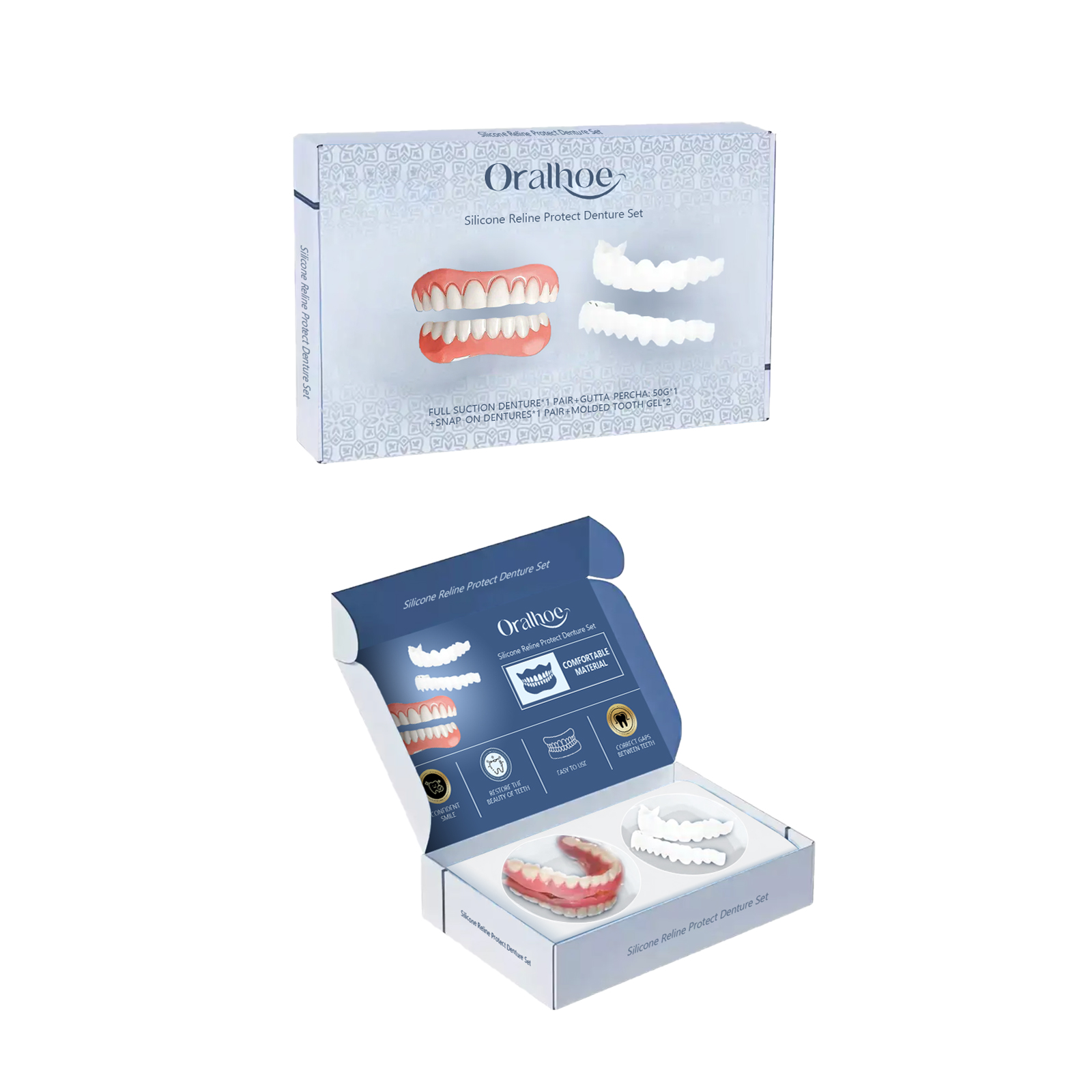 Dental Modification Set 1 Set 1Box, Round Seal Sticker
