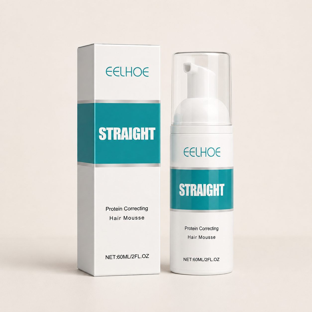 EELHOE Hair Smoothing Mousse, 60 g