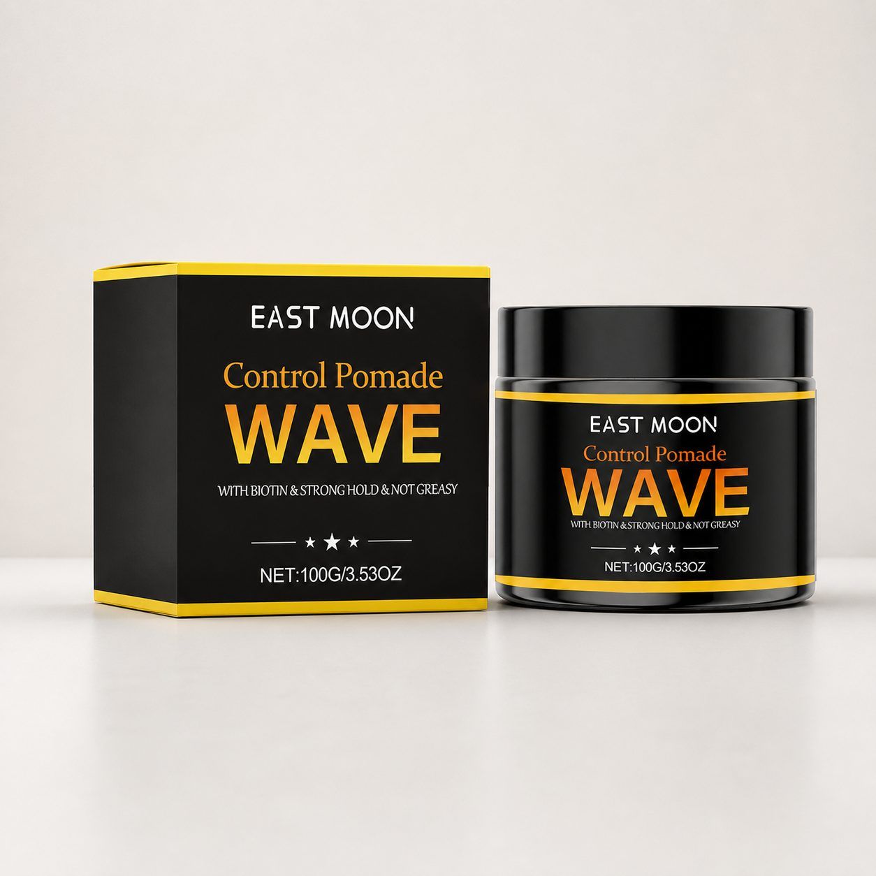 EAST MOON Men's Hair Styling Wax, 100 g