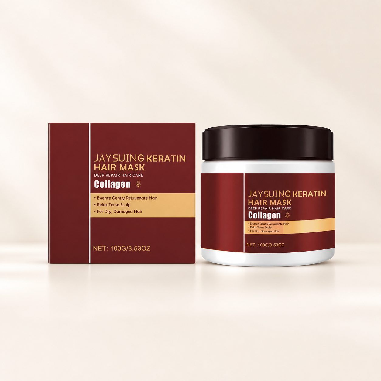 AMZ Keratin Moisturizing Hair Mask, 100 g